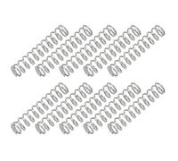 PATIKIL Molla a Compressione, Dia Filo 0.5mm x OD 4mm x L 20mm, 10Pz Molla a Compressione Acciaio Inossidabile 304 Kit Assortimento Piccole Molle per Riparazioni Negozio e Casa