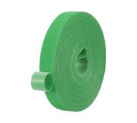 PATIKIL Nastro con Gancio e Passante 0,8" x 33Ft, Strisce Nylon Bifacciali, Fascette Cavi Riutilizzabili, Rotolo Nastro Multiuso Gestione Cavi, Fissaggio per Casa e Ufficio, Verde