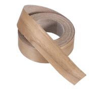 PATIKIL Nastro di Bordo in Noce, 1-1/2 Pollice x 25 ft Nastro in Legno per Finiture in Legno Pre-Incollato in Compensato Flessibile con Adesivo Hot Melt per il Restauro di Mobili