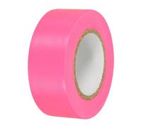 PATIKIL Nastro Segnaletico 1.2" x300', Nastro di Marcatura Neon in PVC Non Adesivo per Limiti di Rilevamento degli Alberi su Percorsi Esterni, Rosa