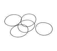 PATIKIL Nitrile Gomma O-Ring 40mm OD x 38mm ID x 1mm Larghezza, 20 Pezzi Metrico Sigillatura Guarnizione Anelli Rubinetti per Rubinetto Idraulica Automobilismo Riparazione, Nero