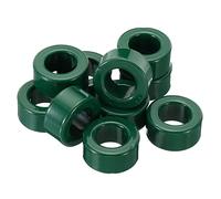 PATIKIL Nucleo toroidale in ferrite, 10 pezzi, nucleo toroideo da 2,5 cm ODx0,15,2 cm IDx0,5" H, anelli in ferrite trasformatore nuclei toroide in ferrite per filtri EMI/RFI, verde