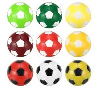 PATIKIL Palline da Biliardino 36mm, 9pz Sostituzione Gioco Calcio Balilla per Gioco Tavolo Sala Riunioni, 1pz per Colore