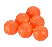 PATIKIL Palline da golf pratica, confezione da 16 pezzi, in plastica, 41 mm, per allenamento di volo per interni ed esterni, colore: arancione