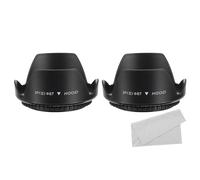 PATIKIL Paraluce Obiettivo Fotocamera 67mm 2pz Paraluce Fiore Panno per Pulizia per Bloccato Eccesso Luce Solare Ridurre Riflessi Riverbero Obiettivo Migliorare Fotografia Fotocamera