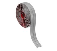 PATIKIL Paraspigoli Muro 20mm x 1M Protezione per Angoli Parete Autoadesiva Modanature per Pareti Flessibile per Interni Esterni Controsoffitti Piani Lavoro, Grigio