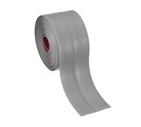 PATIKIL Paraspigoli per pareti 6cm x 3 metri, protezione bordi autoadesiva flessibile paraspigoli listello decorativo per soffitto piano di lavoro, grigio