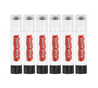 PATIKIL Pastelli ad Olio per Artisti, 6pz Pastelli a Cera Solidi Bastoncini Pittura Forniture Artistiche per Sfumature e Levigatura Artisti Principianti, Nero (16x80mm)
