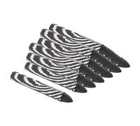 PATIKIL Pastelli per Marcatura di Legname, 18pz Pastelli per Marcatori di Pneumatici a Cera 4"x0.55" Esagonale Nero