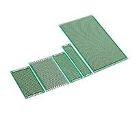 PATIKIL PCB Scheda Circuits, 25pz Prototipo Pannello Perimetrale Saldatura Schede per Fai-da-te Saldatura e Elettronico Progetto Circuito Schede Saldabile Scheda Sicurezza, Verde