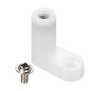 PATIKIL PCB Scheda Montaggio Piedini, 30pz L Tipo Isolato PCB Spaziatore Plastica Scheda Madre Distanziatori Piede Spaziatore con Viti