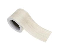 PATIKIL Pellicola Adesiva Legno 5cm x 10m, Nastro Autoadesivo Realistico con Texture Realistica per Porte da Pavimento, Tavoli, Armadi, Scrivanie, Acero Bianco
