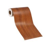 PATIKIL Pellicole Adesive Legno Autoadesivo 10m x 100mm Carta Adesiva per Mobili Legno Riparazione Pellicola Autoadesiva Effetto per Pavimenti Porte Tavoli Sedie Armadi, Teak