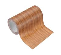 PATIKIL Pellicole Adesive Legno Autoadesivo 4,57M x 10cm Carta Adesiva per Mobili Legno Riparazione Pellicola Autoadesiva Effetto per Pavimenti Porte Tavoli Sedie Armadi, Quercia Arancione