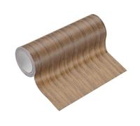 PATIKIL Pellicole Adesive Legno Autoadesivo 4,57M x 15cm Carta Adesiva per Mobili Legno Riparazione Pellicola Autoadesiva Effetto per Pavimenti Porte Tavoli Armadi, Quercia Marrone Scuro