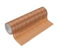 PATIKIL Pellicole Adesive Legno Autoadesivo 4,57M x 20cm Carta Adesiva per Mobili Legno Riparazione Pellicola Autoadesiva Effetto per Pavimenti Porte Tavoli Sedie Armadi, Quercia Arancione