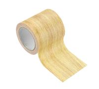 PATIKIL Pellicole Adesive Legno Autoadesivo 4,57M x 5,7cm Carta Adesiva per Mobili Legno Riparazione Pellicola Autoadesiva Effetto per Pavimenti Porte Tavoli Sedie Armadi, Quercia Gialla