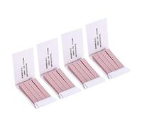 PATIKIL PH Test Strisce, 4pz 80 Indicatore Cartine Tornasole Tester per Acqua Cibo Terra Alcalino Test, Rosso