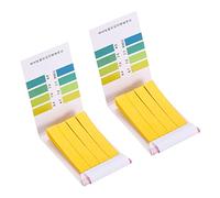PATIKIL PH Test Strisce 6.4-8.0, 2pz 80 Indicatore Cartine Tornasole Tester per Acqua Cibo Suolo Alcalino Acido Test