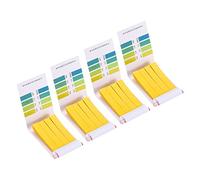 PATIKIL PH Test Strisce 6.4-8.0, 4pz 80 Indicatore Cartine Tornasole Tester per Acqua Cibo Suolo Alcalino Acido Test