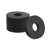 PATIKIL Piatte Gomma Rondelle 20pz 3/4" ODx1/4" Idx1/8 Spessore Multi Scopo Distanziatore Gomma Boccole Anti Vibrazioni Rondelle per Bulloni Viti Auto Elettrodomestici