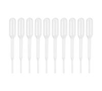 PATIKIL Pipette Da 0.2ml, 60 Pezzi Pipette Di Plastica Monouso Pipetta Di Trasferimento Pipetta Tarata Contagocce In Plastica Per Laboratorio Scientifico Resina DIY Artigianato Trucco Olio