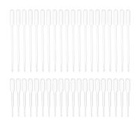PATIKIL Pipette Trasferimento Monouso 200pz 0.2ml 0.5ml LDPE Polietilene Plastica Pipetta per Trasferimento Liquido per Laboratorio Chimica Trasparente