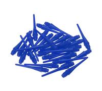 PATIKIL Plastica Dardo Punte 2ba Filo 50pz Morbido Punta Dardo Punti Sostituzione Dardo Accessori Blu