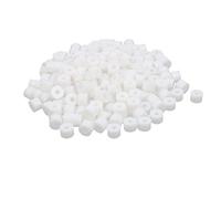PATIKIL Plastica Rotonda Non Filettata Colonna Distanziale Supporto Distanziale Rondella 15x10mm 200pz Bianco