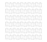 PATIKIL Porta LED Trasparente Da 5mm, 60 Pezzi Supporto Lampada LED Copertura Protettiva Per Montaggio A Pannello Display, Trasparente