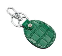 PATIKIL Portachiavi In Pelle reale vero, Custodia Portachiavi RFID Protettore Per Chiavi Con Anello Chiave E Cacciavite Per Chiave Auto ID Carte Chiavi Verde Scuro