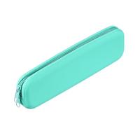 PATIKIL Portapenne In Silicone Portamatite Rettangolare Piccolo Ciano