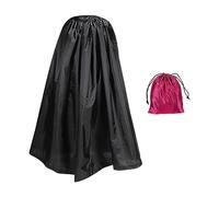 PATIKIL Portatile Preparazione Camera, 1. 2M Lunghezza Preparazione Immediato Copertura Cambiamento Tenda Privacy Rifugio per Spiaggia nautico Campeggio Competizione, Nero