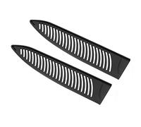 PATIKIL PP Sicurezza Coltello Copertura Manicotti per Cuoco 9,5" Coltello, 2pz Coltelli Taglio Protezione Lama Protezione Universale Coltello Fodero per Cucina, Nero