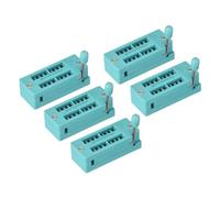 PATIKIL Presa ZIF per Test IC Universale 16 Pin Passo 3,0mm per Microcontroller, Chip, Breadboard, Programma IC, Confezione da 5