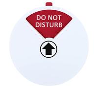 PATIKIL Privacy Cartello, 4 Opzioni Magnetico Adesivo Cartello, Do Not Disturb/Out Of Office/Please Knock/In a Riunione per Ufficio Conferenza, Bianco