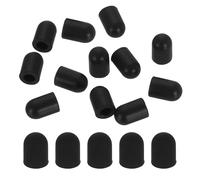 PATIKIL Punte Per Stilo Da 5.5 mm (0.22"), 20 Pezzi Punte In Gomma Conduttiva Per Penne Capacitive Per Schermi Touch Per Telefoni Cellulari Computer Tablet E-Reader Lavagne, Nero