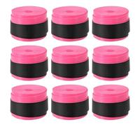 PATIKIL pz9 Nastro per Impugnatura Racchetta da Tennis 43.3" Elastiche Rosa | Antiscivolo, cuscino, per Racchetta da Badminton e Canna da Pesca