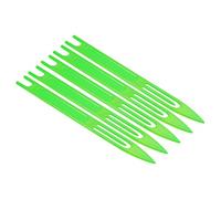 PATIKIL Rete Ago Navette 9#, 5pz Plastica Pesca Rete Riparazione Strumento, Verde