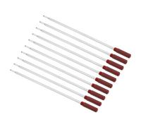 PATIKIL Ricariche per Penna a Inchiostro da 1mm, 10 Pezzi Ricariche per Penna a Sfera Punto Medio in Metallo Compatibili Sostituibili per Scrittura Ufficio, Ufficio, Rosso