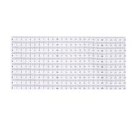 PATIKIL Righello Adesivo 25cm Nastro Rinforzato Misurazione 10pz