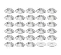 PATIKIL Rondelle a Testa Svasata M5, 30pz Diametro 18mm Altezza 3.5mm in Acciaio Inossidabile 304 Svasato Rondella Bullone Testa Svasata Rondelle Acciaio per Costruzione Industriale