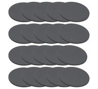 PATIKIL Rondelle Gomma Piena, 20 Pz 100mm ID x 3mm Spessore Guarnizione Rotonda Gomma Boccole Rondella Distanziatrice per Guarnizione Fai da Te, Nero