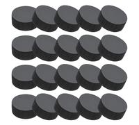 PATIKIL Rondelle Gomma Piena, 20 Pz 15mm ID x 6mm Spessore Guarnizione Rotonda Gomma Boccole Rondella Distanziatrice per Guarnizione Fai da Te, Nero