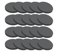 PATIKIL Rondelle Gomma Piena, 20 Pz 25mm ID x 3mm Spessore Guarnizione Rotonda Gomma Boccole Rondella Distanziatrice per Guarnizione Fai da Te, Nero