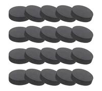 PATIKIL Rondelle Gomma Piena, 20 Pz 30mm ID x 6mm Spessore Guarnizione Rotonda Gomma Boccole Rondella Distanziatrice per Guarnizione Fai da Te, Nero