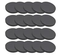 PATIKIL Rondelle Gomma Piena, 20 Pz 45mm ID x 6mm Spessore Guarnizione Rotonda Gomma Boccole Rondella Distanziatrice per Guarnizione Fai da Te, Nero