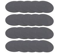 PATIKIL Rondelle Gomma Piena, 20 Pz 50mm ID x 1.5mm Spessore Guarnizione Rotonda Gomma Boccole Rondella Distanziatrice per Guarnizione Fai da Te, Nero