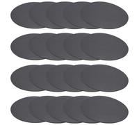 PATIKIL Rondelle Gomma Piena, 20 Pz 90mm ID x 1.5mm Spessore Guarnizione Rotonda Gomma Boccole Rondella Distanziatrice per Guarnizione Fai da Te, Nero
