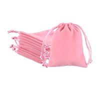 PATIKIL Sacchetti Regalo in Velluto, Pz21 Sacchetti Gioiello con Coulisse in Velluto da 2 x 3.6 Pollici per Matrimoni, Feste di Compleanno, Festival, Rosa